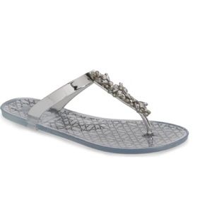 Badgley Mischka Jewel Jelly Sandal Size 6 NWBox